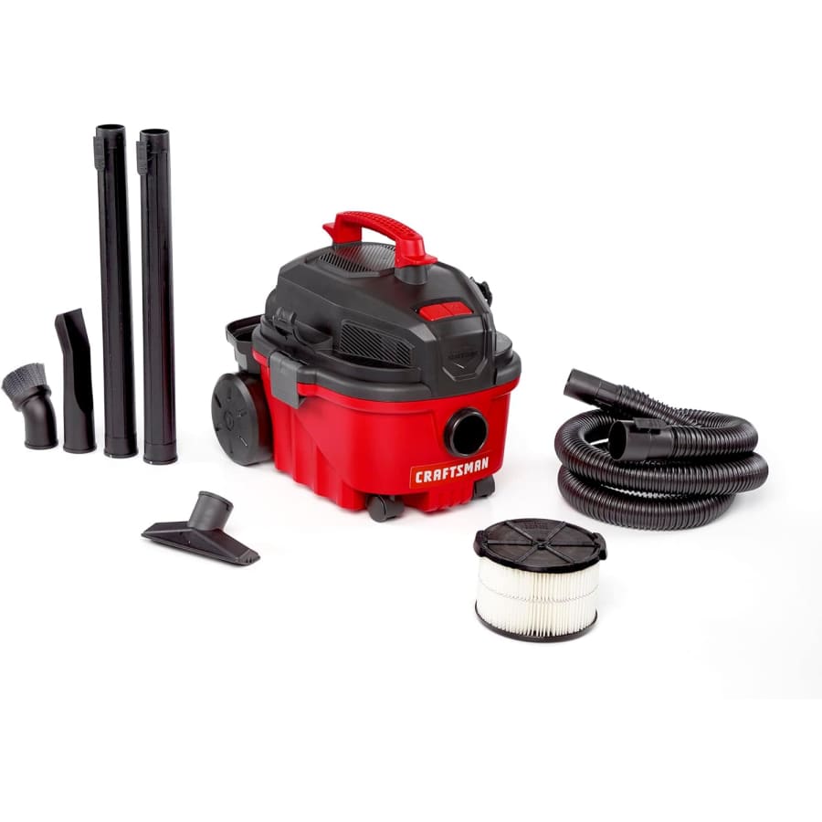 Craftsman 4-Gallon 5HP Wet Dry Vac: $95 Craftsman 4-Gallon 5HP Wet Dry Vac: $95