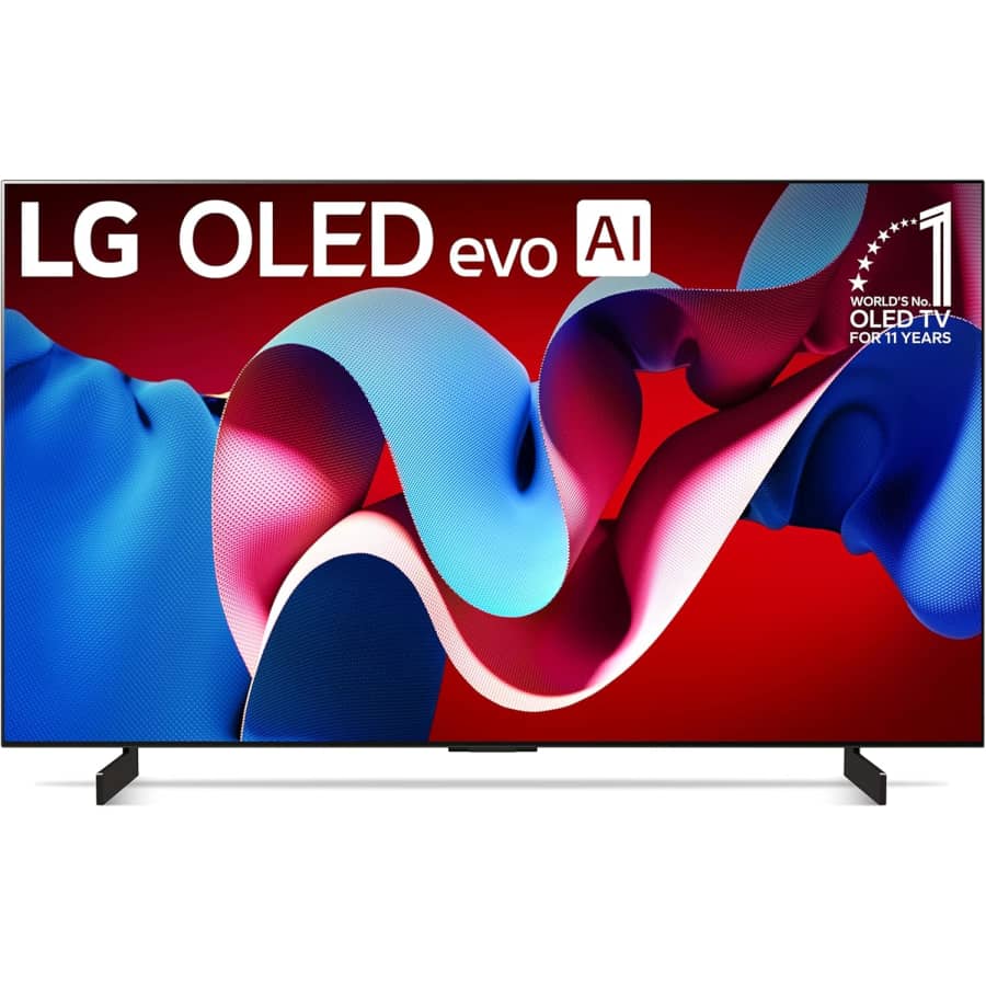 LG evo C4 Series OLED42C4PUA 42" 4K OLED UHD Smart TV: $700 LG evo C4 Series OLED42C4PUA 42" 4K OLED UHD Smart TV: $700