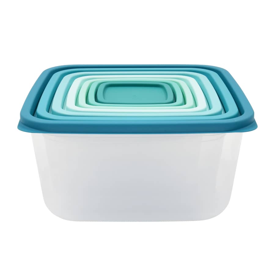 Mainstays 14-Piece Ombre Food Storage Set: $4.50 Mainstays 14-Piece Ombre Food Storage Set: $4.50