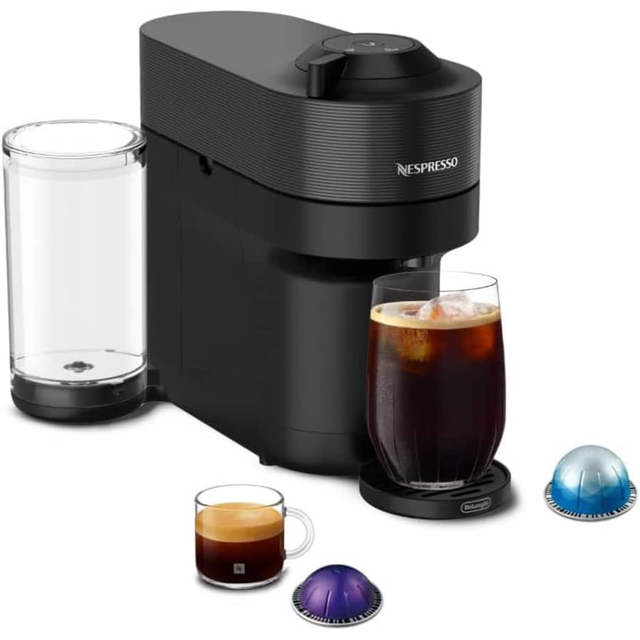 Nespresso by De'Longhi Vertuo Pop+ Coffee and Espresso Machine: $76