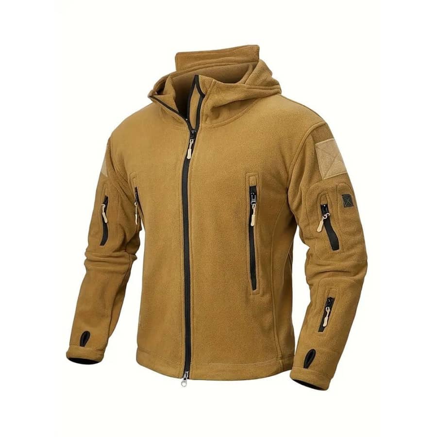 Men's Fleece Tactical Jacket: $15 Men's Fleece Tactical Jacket: $15