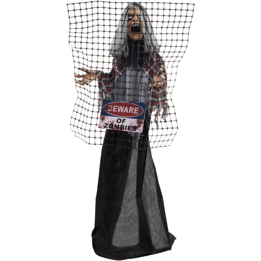 Haunted Hill Farm Life-Size Scary Zombie: $50 Haunted Hill Farm Life-Size Scary Zombie: $50