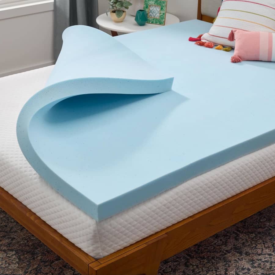 Linenspa 3" Memory Foam Queen Mattress Topper: $60