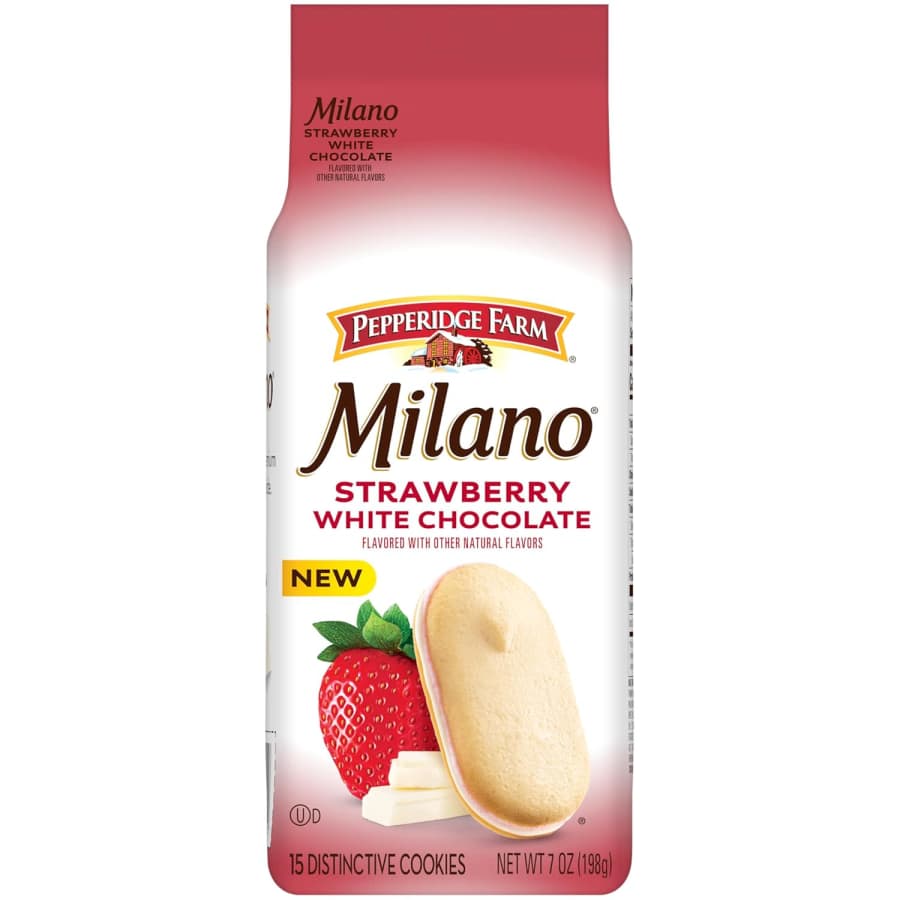 Pepperidge Farm Milano White Chocolate Flavored Cookies 7-oz. Bag: $3.77 via Sub & Save