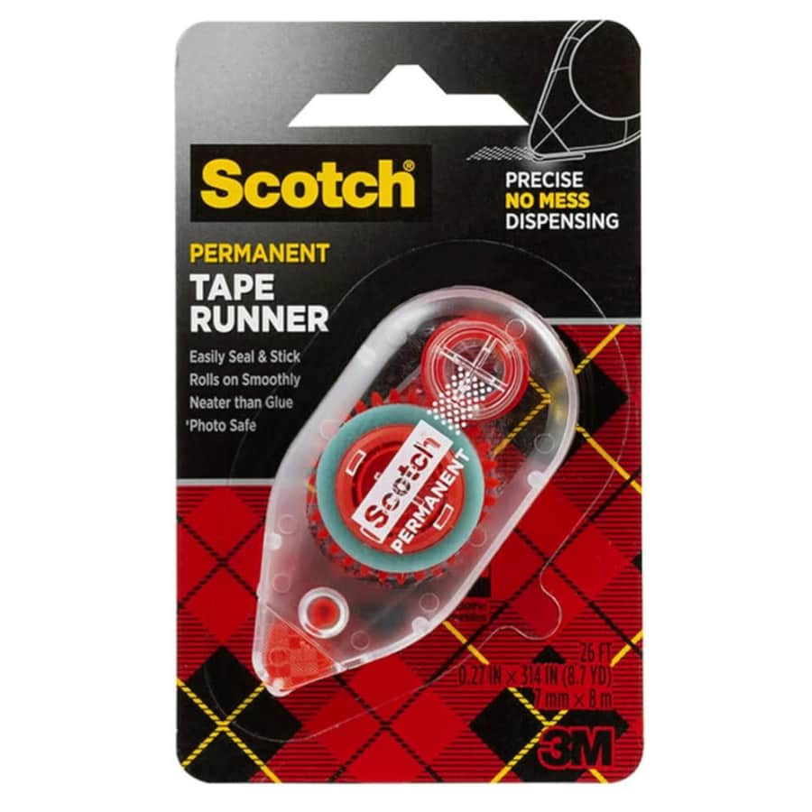 Scotch Double Sided Tape Runner: $3.29 Scotch Double Sided Tape Runner: $3.29