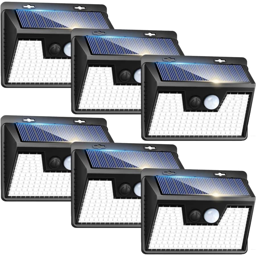 Outdoor Motion Solar Light 6-Pack: $19 Outdoor Motion Solar Light 6-Pack: $19