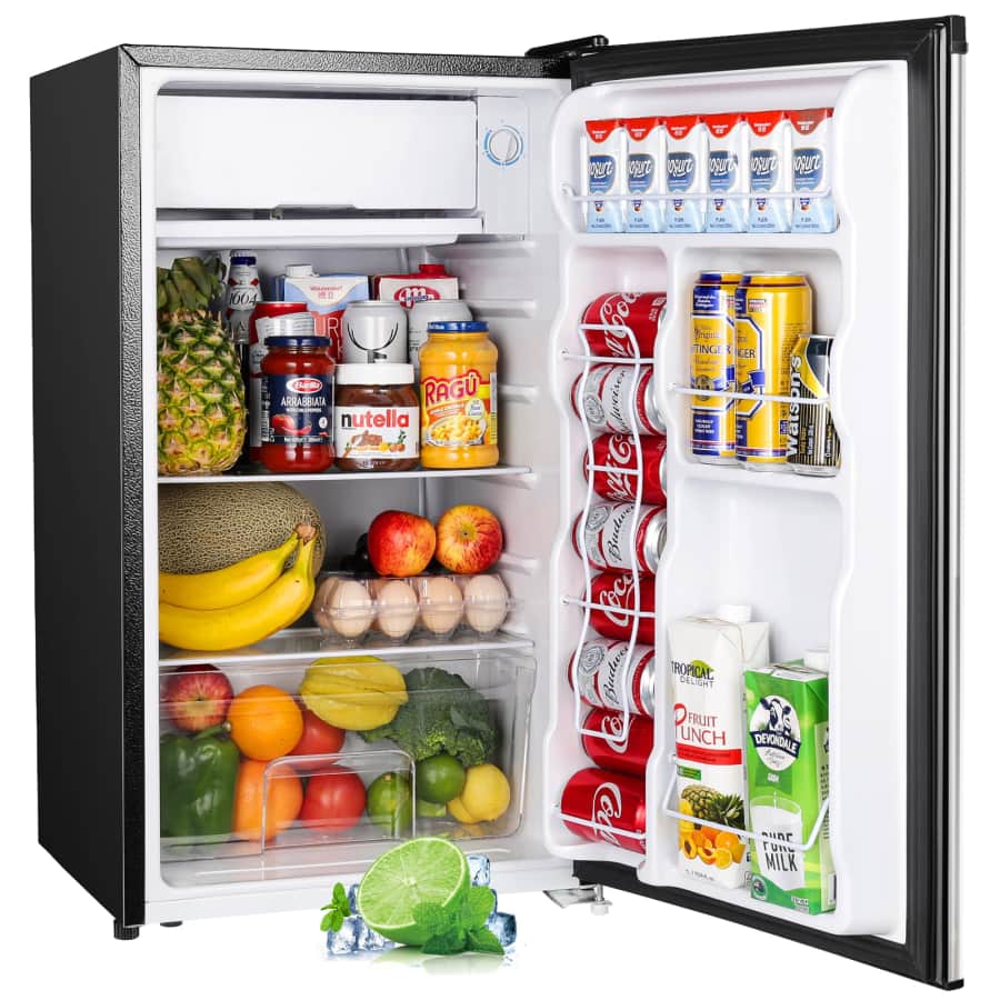 Upstreman 3.2 Cu.Ft Mini Fridge with Freezer: $120 Upstreman 3.2 Cu.Ft Mini Fridge with Freezer: $120