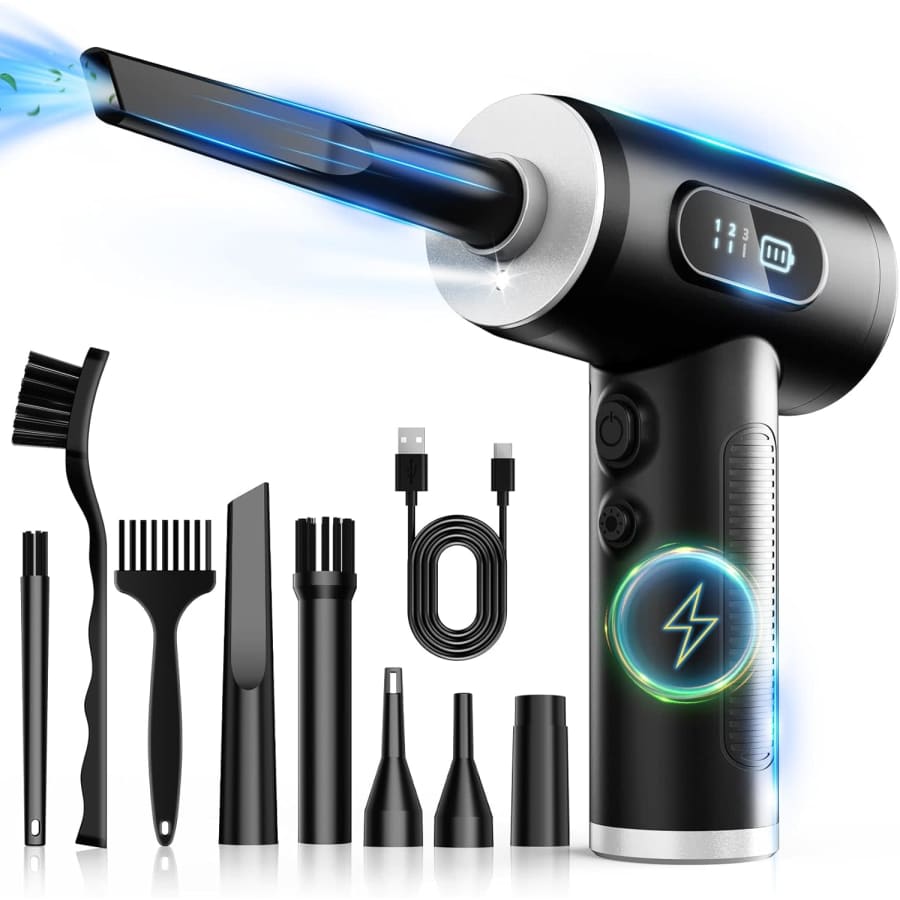 Rechargeable Cordless Air Duster: $26