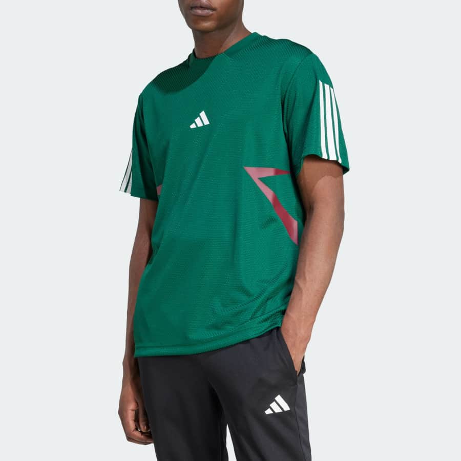 adidas Men's House of Tiro Colorblock Tee: $14