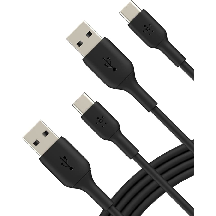 Belkin BoostCharge 6.6-Foot USB-C Cable 2-Pack: $10 Belkin BoostCharge 6.6-Foot USB-C Cable 2-Pack: $10