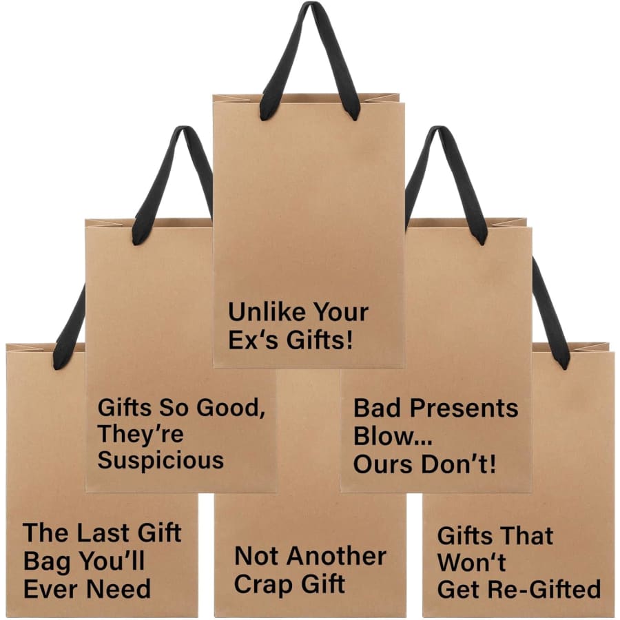 Funny Gift Bag 6-Pack: $7.99 Funny Gift Bag 6-Pack: $7.99