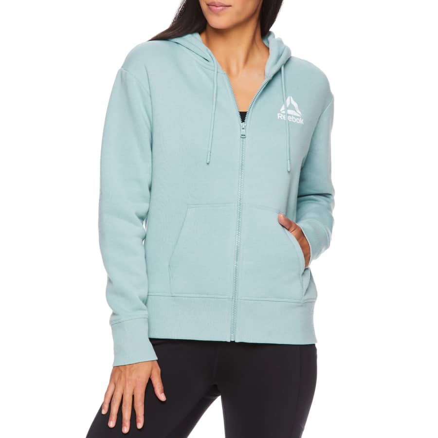 Reebok Women's Daily Zip-Up Hoodie: From $8.20