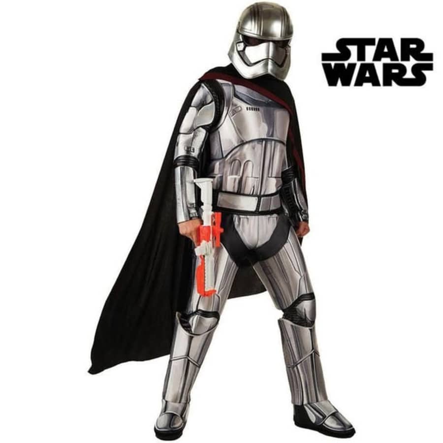 Star Wars: The Force Awakens Deluxe Adult Captain Phasma Costume: $27 Star Wars: The Force Awakens Deluxe Adult Captain Phasma Costume: $27
