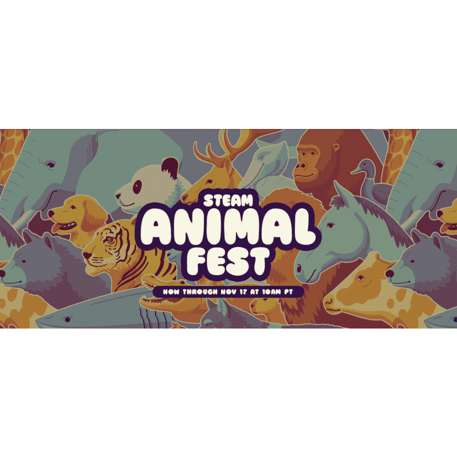Steam Animal Fest: Up to 95% off + free demos