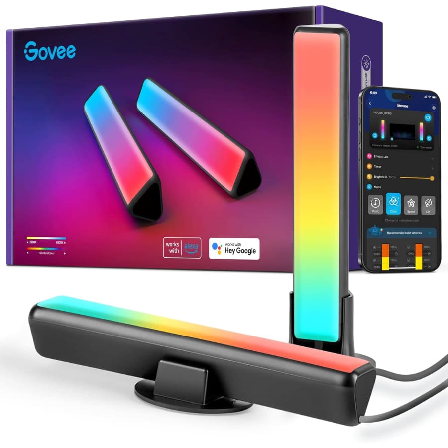 Govee Smart LED Light Bars: $35