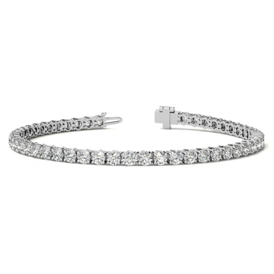 6-tcw. Created Moissanite Tennis Bracelet: 79 6-tcw. Created Moissanite Tennis Bracelet: 79