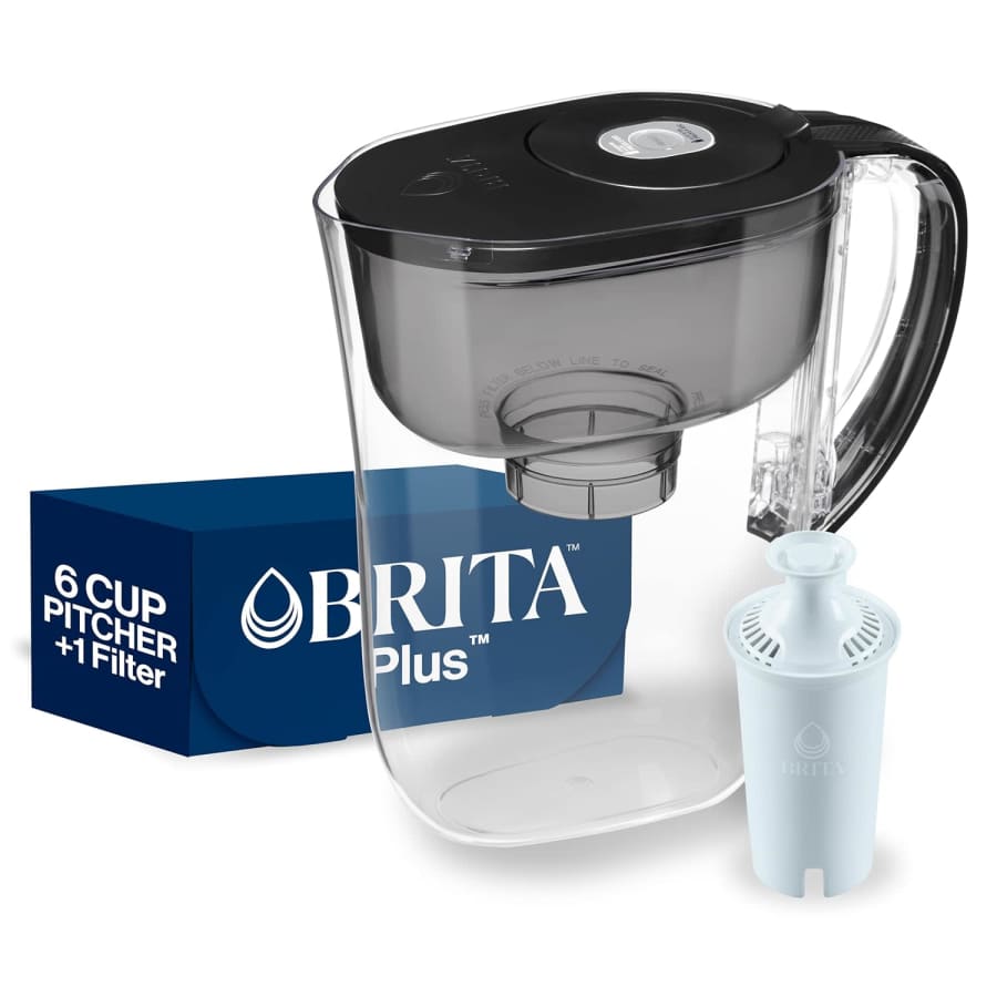 Brita Small 6-Cup Pitcher w/ Brita Plus Filter: $17