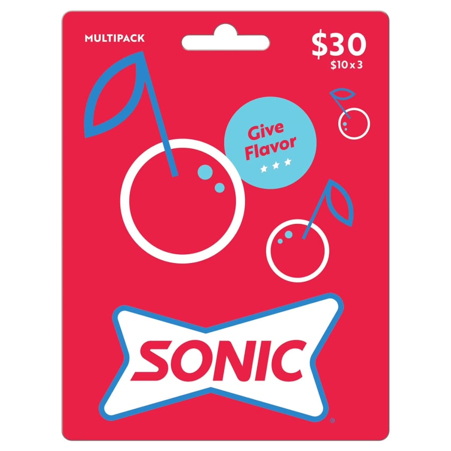$30 Sonic Gift Card at Sam's Club: $28
