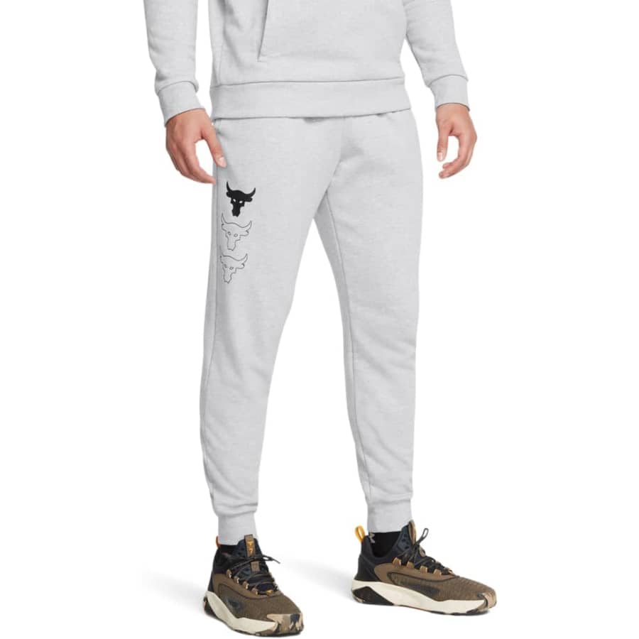 Under Armour Men's Project Rock Rival Fleece Joggers: $26