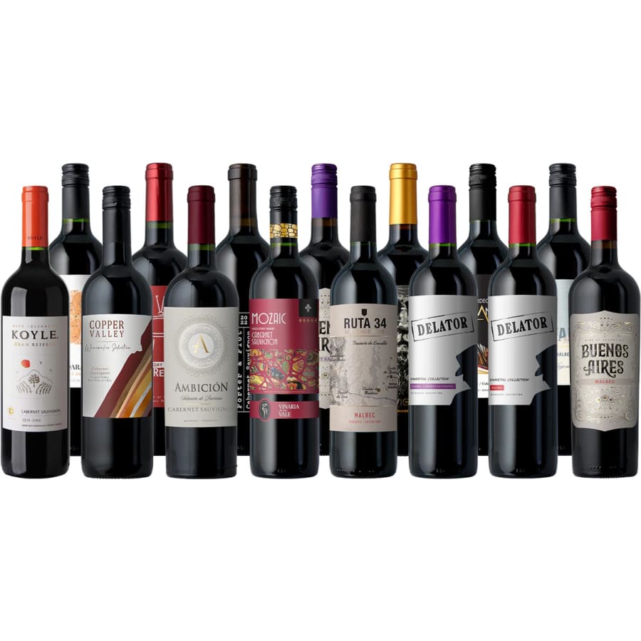 Splash Wines The Holiday Cab and Malbec 15-Pack: 65% off