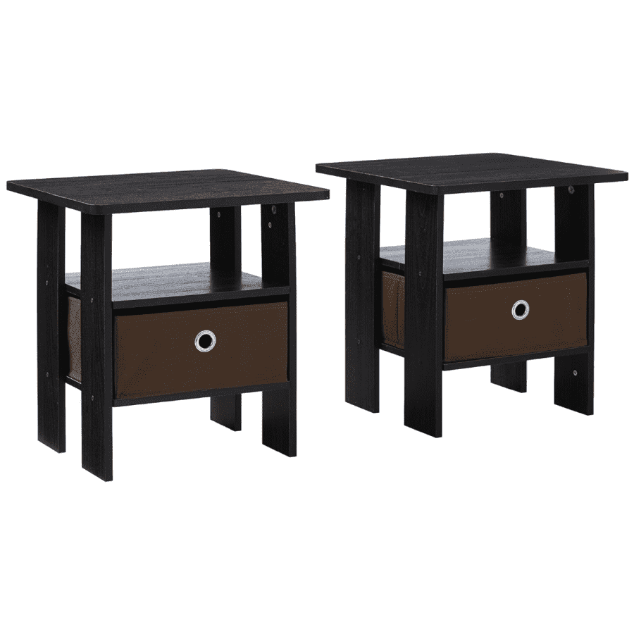 Furinno Andrey Set of 2 End Tables: $36 Furinno Andrey Set of 2 End Tables: $36