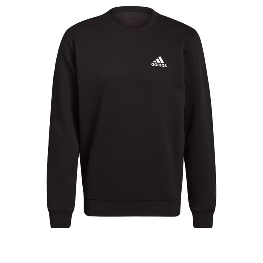 adidas Men's Essentials Fleece Sweatshirt: $10 adidas Men's Essentials Fleece Sweatshirt: $10