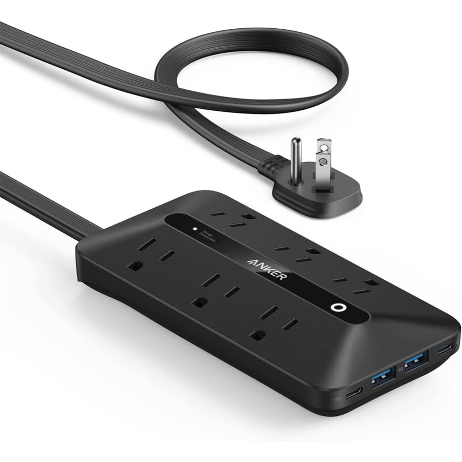 Anker 10-in-1 Ultra Thin Power Strip: $20