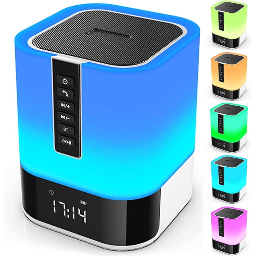 Hetyre Night Light Bluetooth Speaker 5 in 1: $29.99 Hetyre Night Light Bluetooth Speaker 5 in 1: $29.99