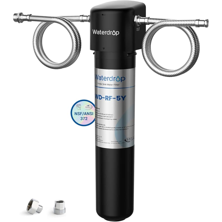 Waterdrop 5-Year Under Sink Water Filter System: $83.78