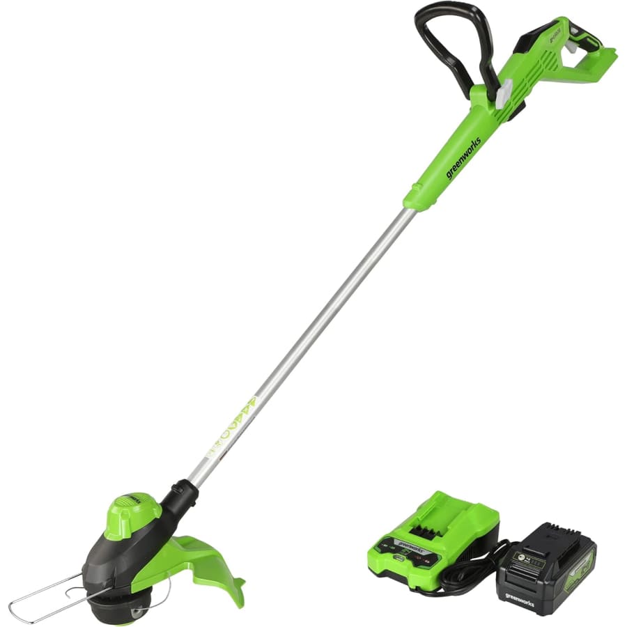 Greenworks 24V 13" Brushless Cordless String Trimmer w/ 4.0Ah USB Battery and Charger: $95 Greenworks 24V 13" Brushless Cordless String Trimmer w/ 4.0Ah USB Battery and Charger: $95