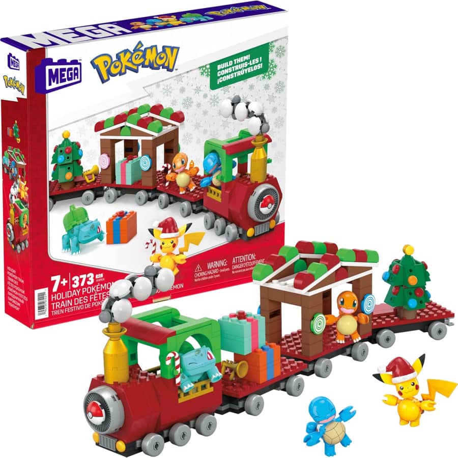 Mega Brands Holiday Pokémon Train: $24.99