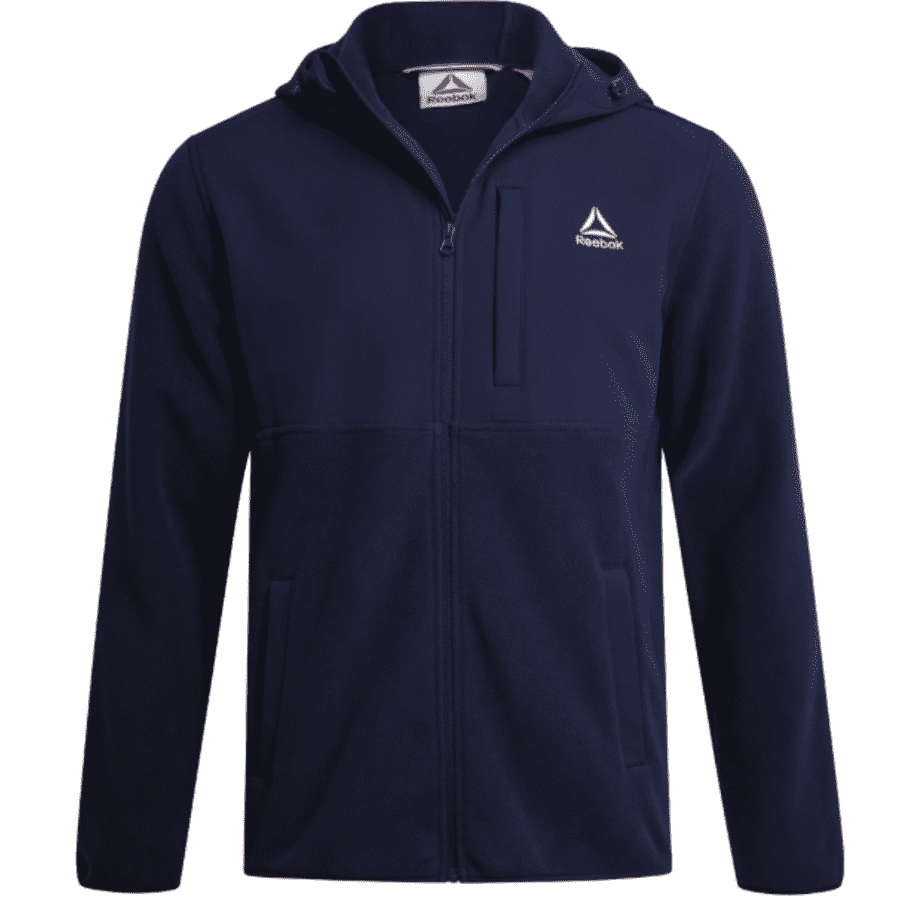 Reebok Men's Polarfleece Jacket (size XL): $20