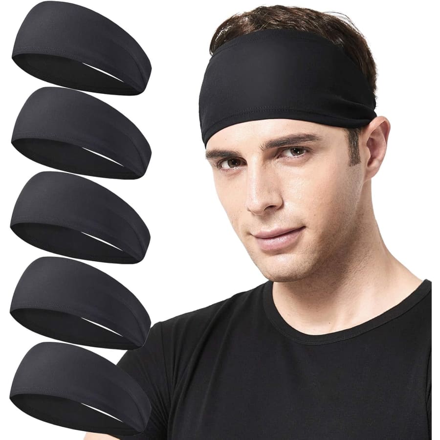 Men's Running Headband 5-Pack: $11