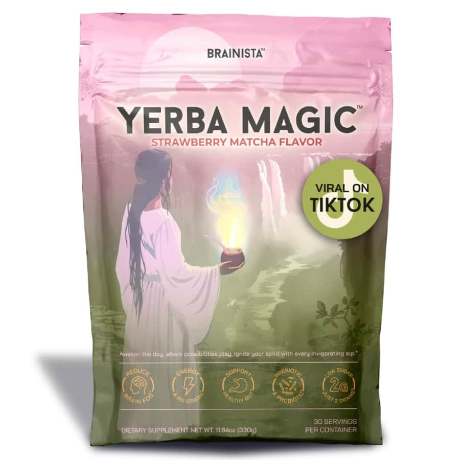 Brainista Yerba Mate Instant Tea Powder: $42.49