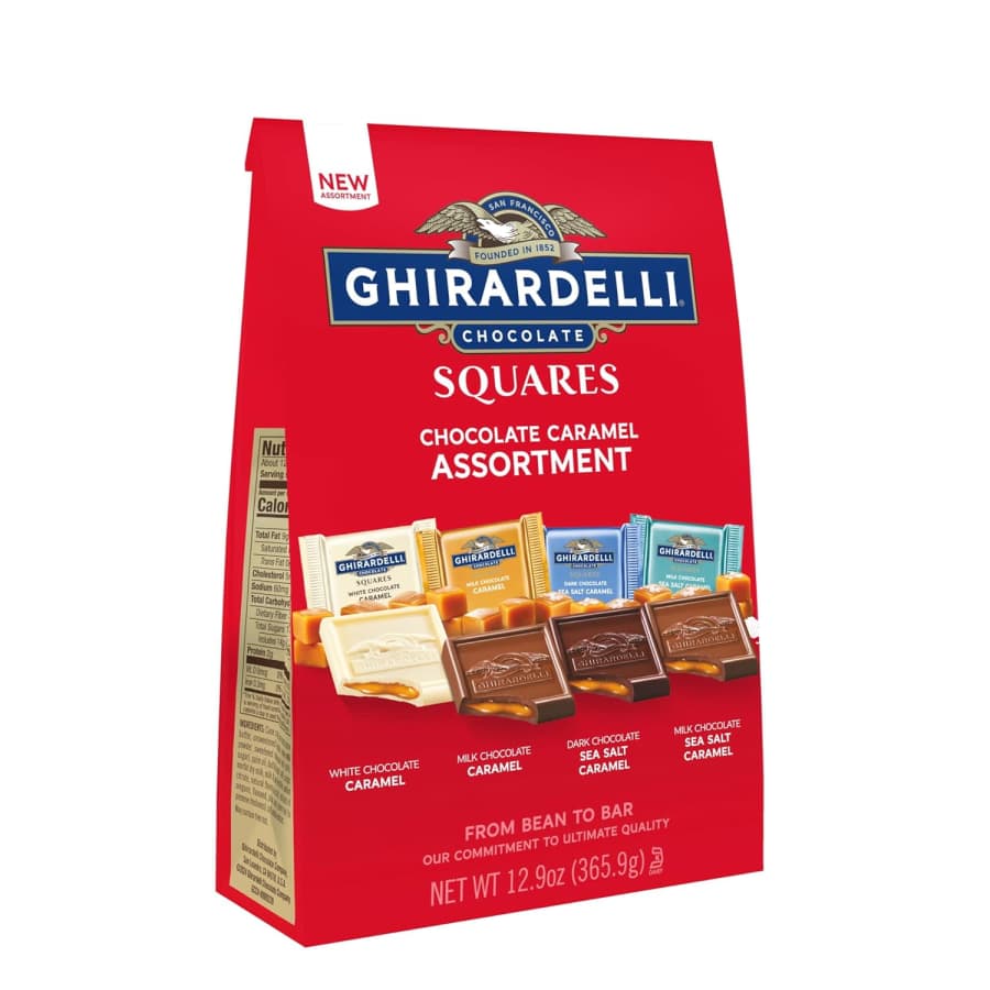 Ghirardelli Chocolate Caramel Squares Assortment 12.9-oz. Bag: $9.85