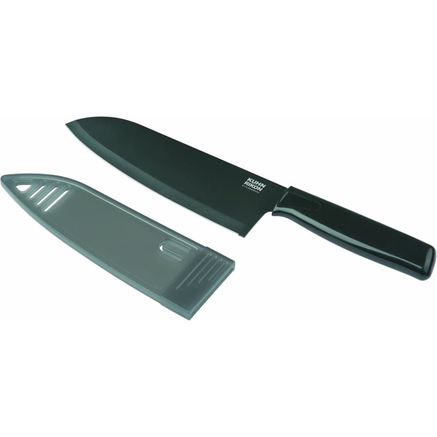 Kuhn Rikon COLORI 6" Chef's Knife with Safety Sheath: $20