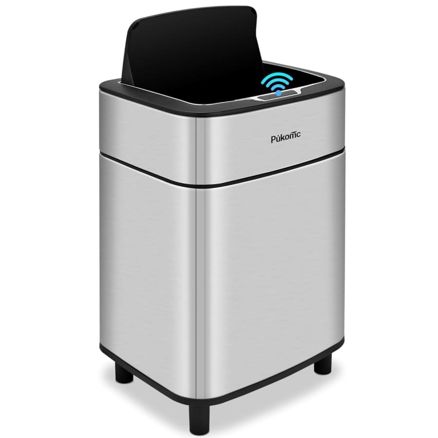 Pukomc 2.7-Gallon Motion Sensor Trash Can: $24