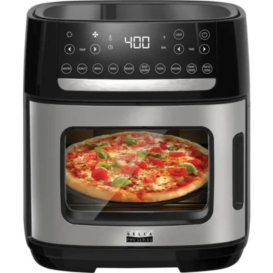 Pro 12.6-Quart Bella Air Fryer Oven: $60