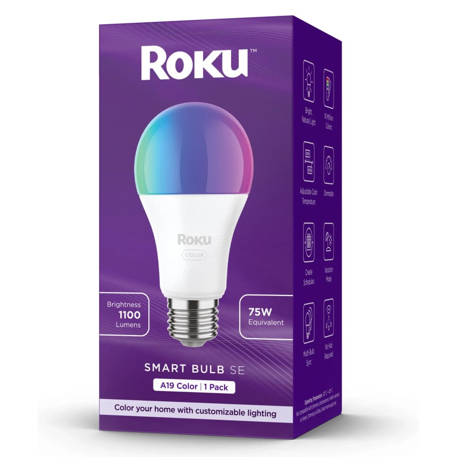 Roku Smart Home Smart Bulb SE: $7