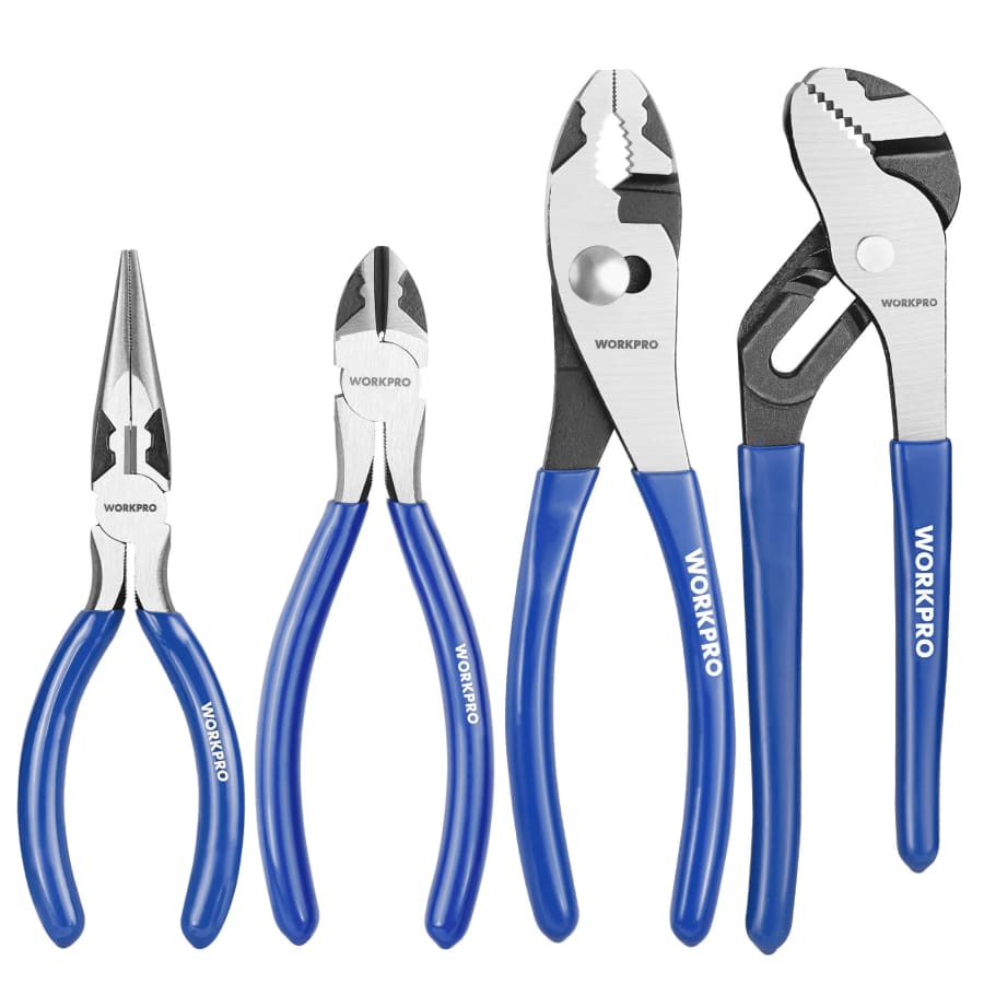 WorkPro 4-Piece Pliers Tool Kit: $16