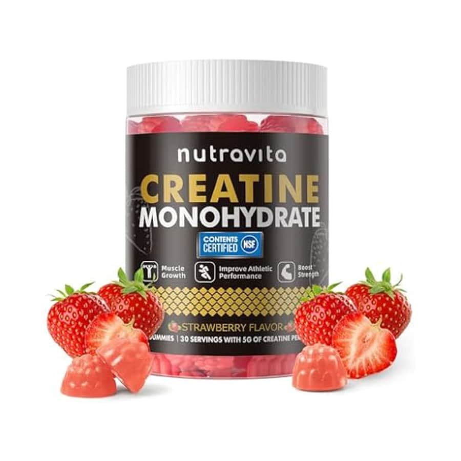 Nutravita Creatine Monohydrate Gummies 120-Count: $11