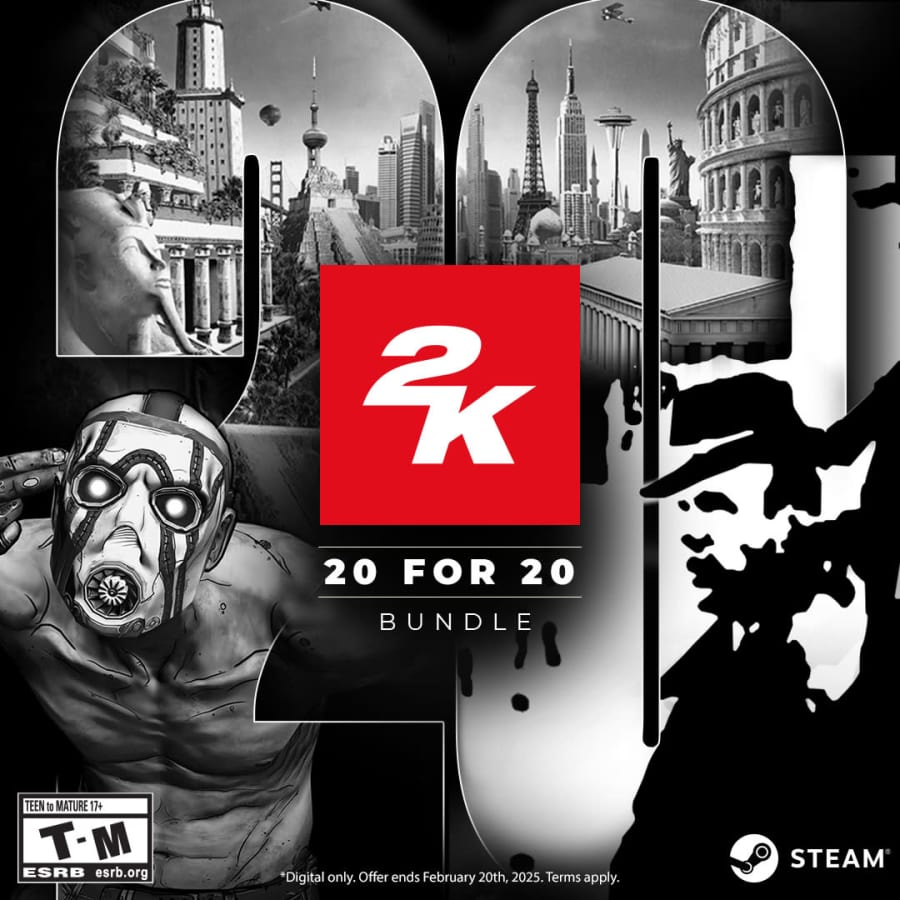 2K Games 20 for 20 Bundle: $20 2K Games 20 for 20 Bundle: $20