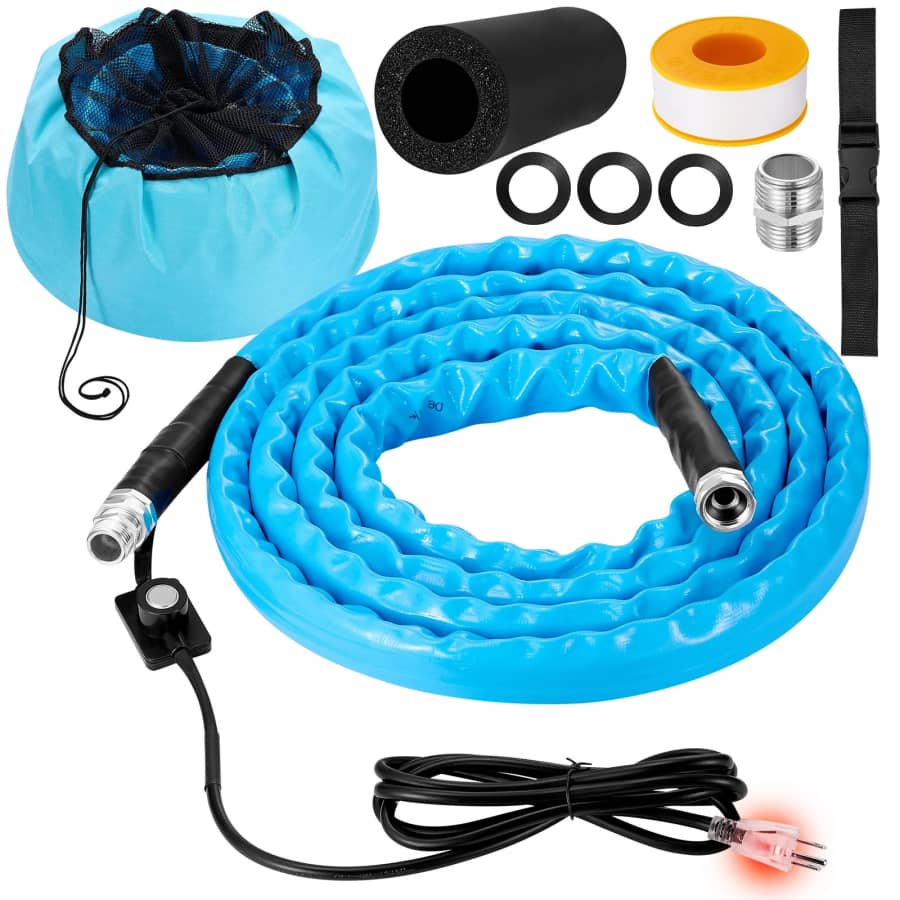 Speedwow 15-Foot Heavy Duty Heated Drinking Water Hose: $39
