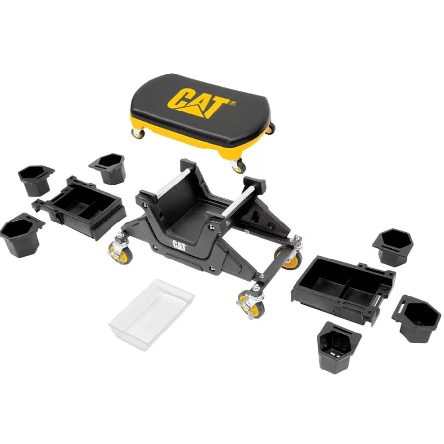 CAT Rolling Utility Seat w/ Detachable Sitting Creeper: $62 CAT Rolling Utility Seat w/ Detachable Sitting Creeper: $62