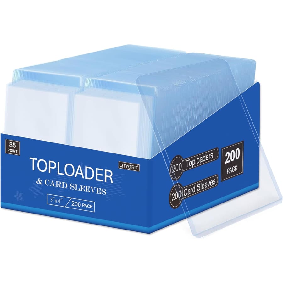 Top Loaders and Card Sleeves 400-Pack: $13