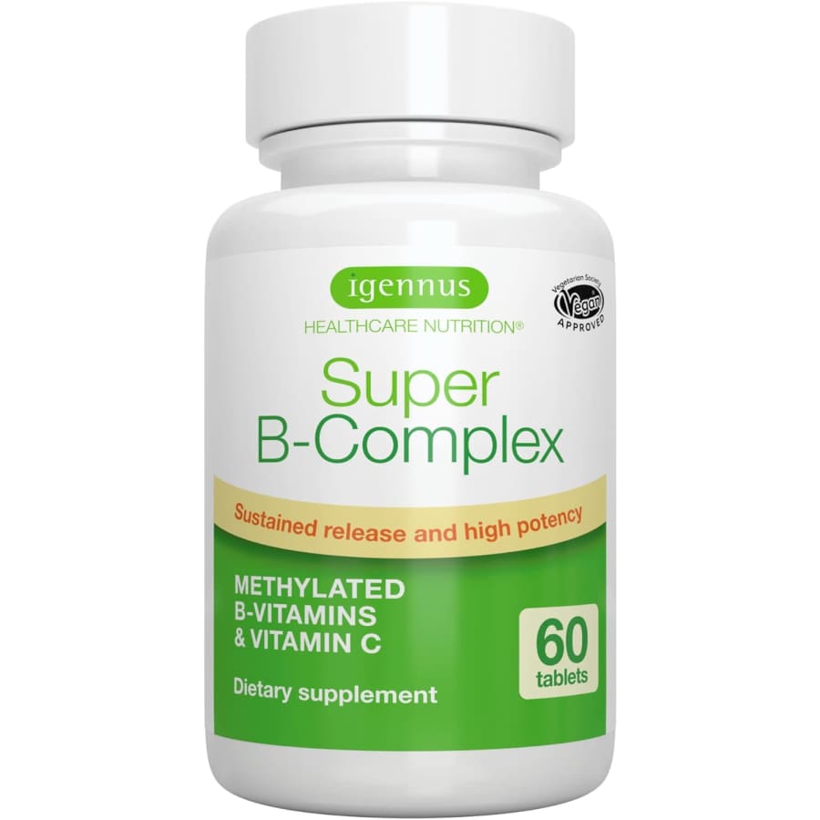 Igennus 60-Count Super B-Complex Methylated B Vitamins: $9.54 w/ Subscribe & Save