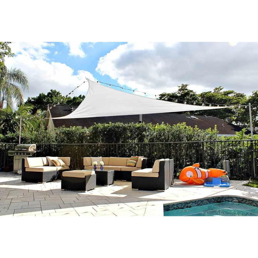 Khomo Gear 12-ft x 12-ft Shade sail: $14.99 Khomo Gear 12-ft x 12-ft Shade sail: $14.99