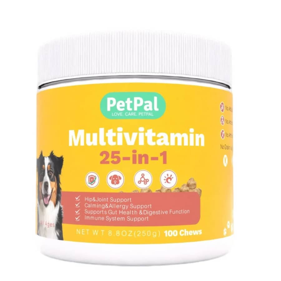 PetPal 25-in-1 Multivitamin for Dogs: $9.09