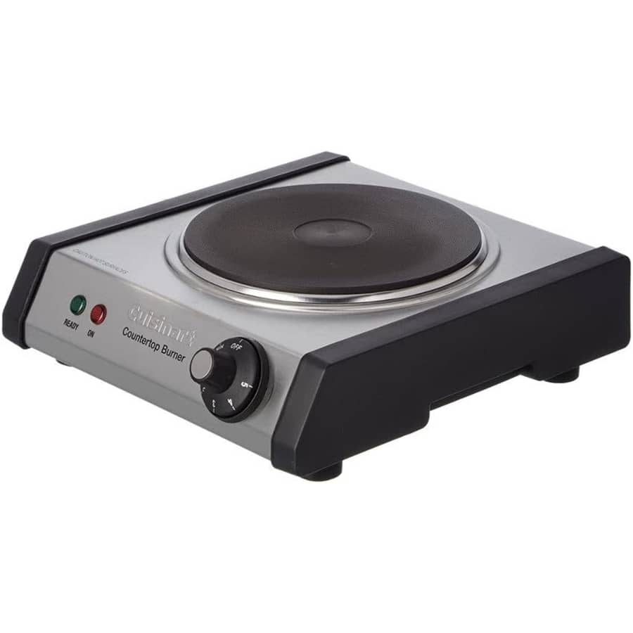 Cuisinart Cast-Iron Countertop Single Burner: $56.21