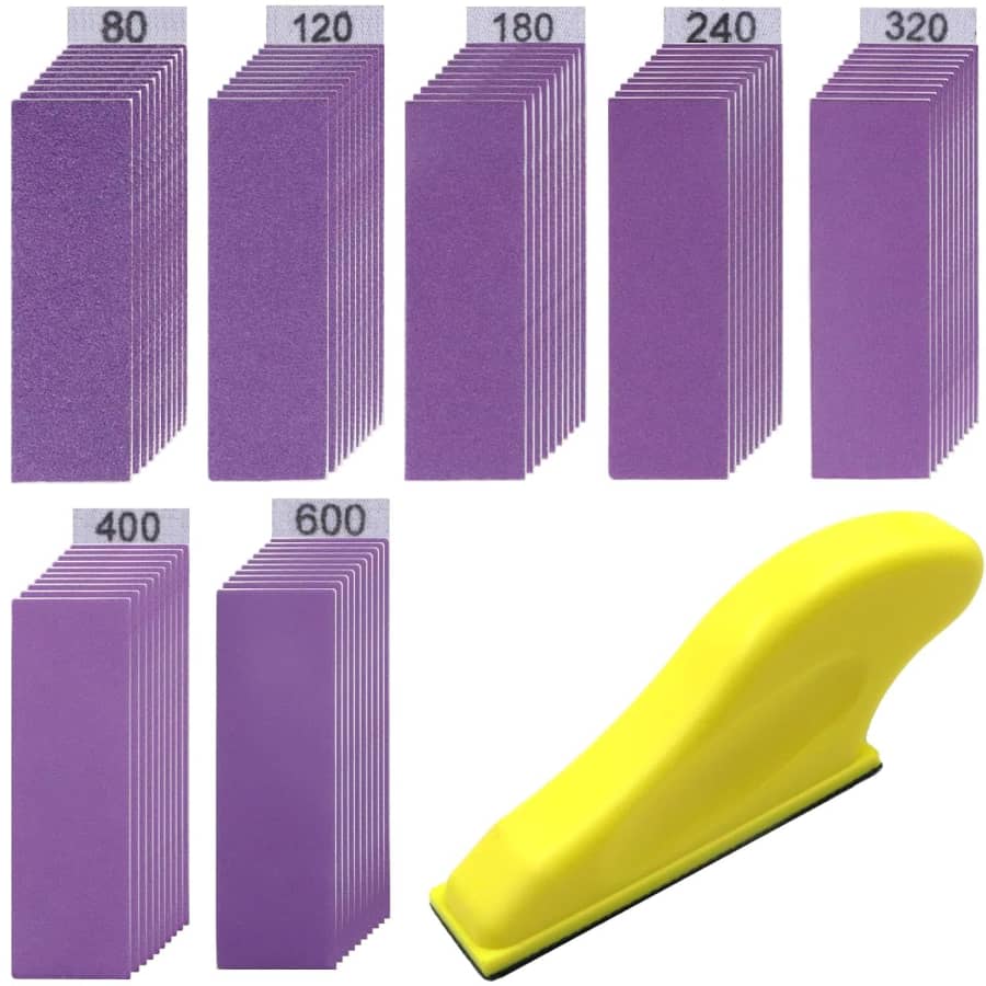 70-Piece Hand Sander Kit: $6.79